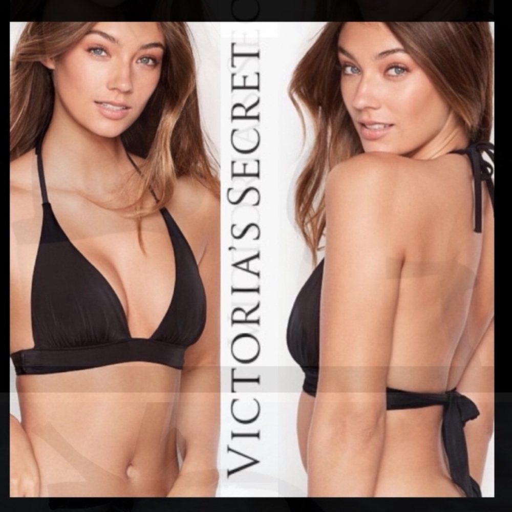 VS Plunging Halter Bikini Top